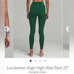 Lululemon Align High-Rise Pant 25"